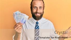  Presentation with swedish - Cool new theme with handsome-man-with-beard backdrop and a coral colored foreground