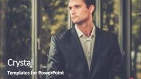  Presentation with red roses rose garden - PPT theme enhanced with handsome man with bunch of red roses waiting his lady in restaurant background and a dark gray colored foreground