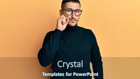  Presentation with lips mouth - Theme with handsome-man-with-tattoos-wearing background and a navy blue colored foreground