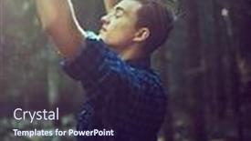  Presentation with masculine - Beautiful presentation featuring handsome-masculine-man backdrop and a wine colored foreground