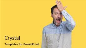  Presentation with elegant - Cool new slides with handsome middle age elegant senior backdrop and a  colored foreground