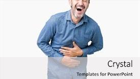  Presentation with elegant - Presentation theme having handsome middle age elegant senior background and a  colored foreground