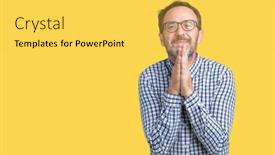  Presentation with forgiveness - Amazing PPT layouts having handsome-middle-age-elegant-senior backdrop and a yellow colored foreground