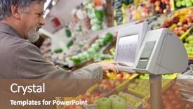  Presentation with fresh man chemistry - Colorful theme enhanced with handsome senior man shopping fresh fruit supermarket shallow dof sharp focus apples color toned image backdrop and a tawny brown colored foreground