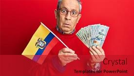  Presentation with ecuador - Cool new presentation theme with handsome-senior-man-with-grey backdrop and a crimson colored foreground