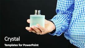  Presentation with black men - PPT layouts enhanced with handsome young man using perfume background and a  colored foreground