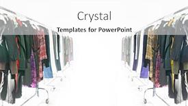  Presentation with stand - Beautiful presentation featuring hanger-stand-fading-to-background backdrop and a white colored foreground