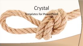  Presentation with death - Colorful PPT theme enhanced with hanging death - loop knot isolated on white backdrop and a  colored foreground