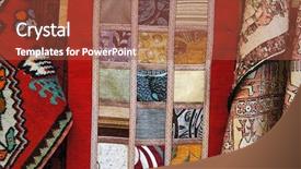  Presentation with istanbul - Presentation featuring hanging on street in istanbul background and a red colored foreground