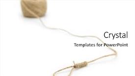  Presentation with hemp - Presentation theme having hangman - hemp string with noose background and a  colored foreground