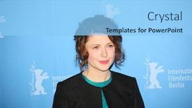  Presentation with karl marx - Cool new slides with hannah-steele-attend backdrop and a light blue colored foreground