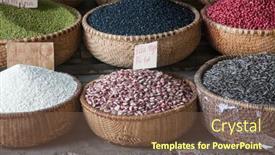  Presentation with cereal grains - 