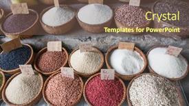  Presentation with cereal grains - 