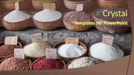 Presentation with cereal grains - 