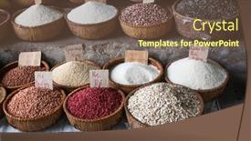  Presentation with cereal grains - 