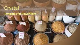  Presentation with cereal grains - 