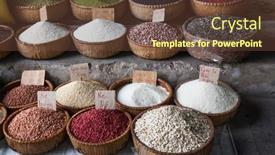  Presentation with cereal grains - 