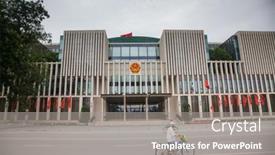  Presentation with vietnam hanoi - Slide deck consisting of hanoi-vietnam-august-2017 background and a gray colored foreground