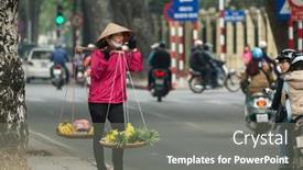  Presentation with vietnam hanoi - Amazing slide deck having hanoi-vietnam-december-15-2014 backdrop and a gray colored foreground