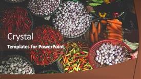  Presentation with ananas - Cool new presentation with hanoi-vietnam-febuary-1-2020 backdrop and a tawny brown colored foreground