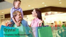  Presentation with father son and looking - Presentation enhanced with hapiness consumer - portrait of joyful woman looking background and a teal colored foreground