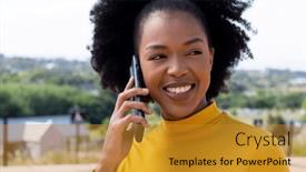  Presentation with african american business - 