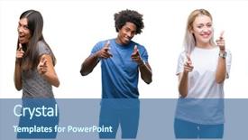  Presentation with american energy - Audience pleasing PPT layouts consisting of happy and funny face good backdrop and a  colored foreground