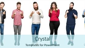  Presentation with cartoon black white people - PPT layouts having happy and funny face good background and a  colored foreground