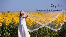  Presentation with wedding asia - PPT layouts enhanced with free vwedding - young happy asian woman background and a light blue colored foreground