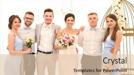  Presentation with best - Presentation theme enhanced with happy beautiful couple with best background and a lemonade colored foreground