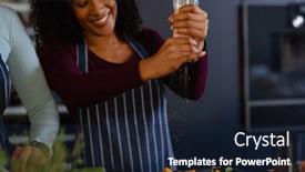  Presentation with healthy relationship - PPT theme consisting of happy-biracial-lesbian-couple-seasoning background and a  colored foreground