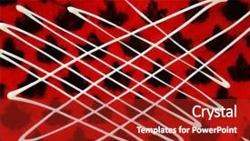  Presentation with children birthday - Beautiful PPT theme featuring happy birtday - cake for children at birthday backdrop and a crimson colored foreground