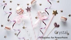  Presentation with happy birthday card - Beautiful slide deck featuring happy-birthday-greeting-card-template backdrop and a lemonade colored foreground