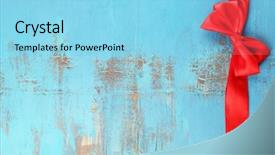  Presentation with old photo - Cool new presentation theme with happy birthday photo frame - old wooden background with beautiful backdrop and a arctic colored foreground