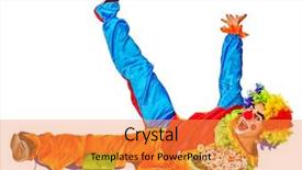  Presentation with happy birthday cake - Amazing PPT theme having happy birthday clown keeps birthday cake happy birthday to my best friend isolated backdrop and a gold colored foreground