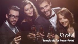  Presentation with best - Slides featuring happy birthsday - closeup best friends background and a tawny brown colored foreground