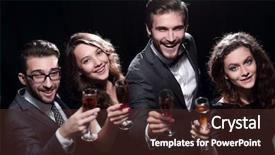  Presentation with my best friend - Cool new presentation theme with happy birthsday - closeup best friends backdrop and a tawny brown colored foreground