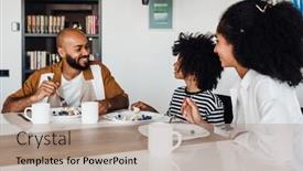  Presentation with home black family - 