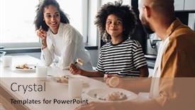  Presentation with home black family - 