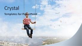  Presentation with childhood - PPT layouts having happy careless childhood mixed media background and a  colored foreground