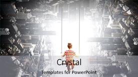  Presentation with childhood - Beautiful theme featuring happy careless childhood mixed media backdrop and a light gray colored foreground