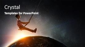  Presentation with childhood - PPT layouts having happy-careless-childhood-mixed-media background and a black colored foreground