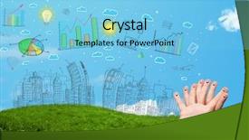  Presentation with college education happy smiling - Presentation consisting of technology online social media connection background and a gold colored foreground