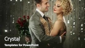  Presentation with red roses rose garden - Slides consisting of santa claus holding white billboard isolated over white background copy space christmas background and a white colored foreground