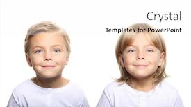  Presentation with haircut - Amazing PPT layouts having happy cute boy with different haircut isolated on white background backdrop and a white colored foreground