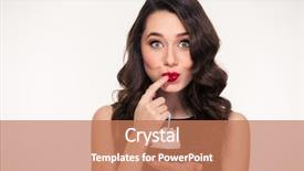  Presentation with happy birthday cake - Slide deck featuring happy cute lovely curly young background and a coral colored foreground