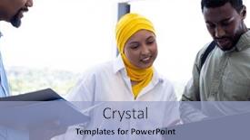  Presentation with diverse business people - 