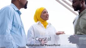  Presentation with diverse business people - 