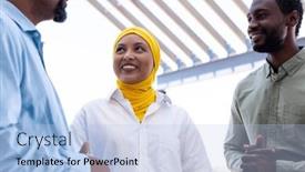  Presentation with diverse business people - 