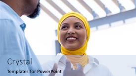  Presentation with diverse business people - 